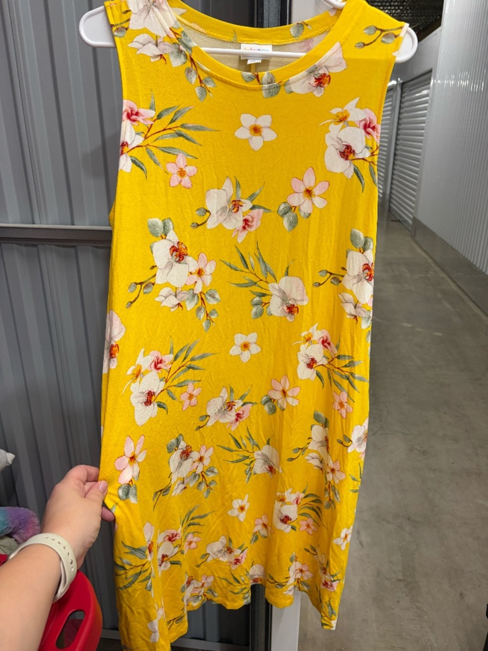 Lularoe Charlotte Tank Top Swing Dress, Size Large
